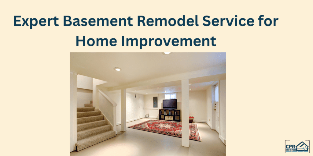 Basement remodel service in Hoffman Estates, IL, modern finished basement