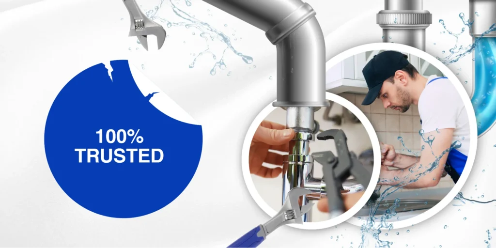Trusted plumber repairing sink pipes, representing Basement Plumbing Services and Remodeling for basement bathrooms, wet bars, and laundry rooms. 